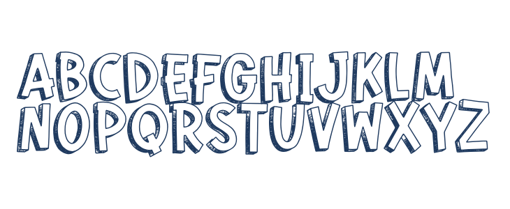 Formelo Sketchy Uppercase