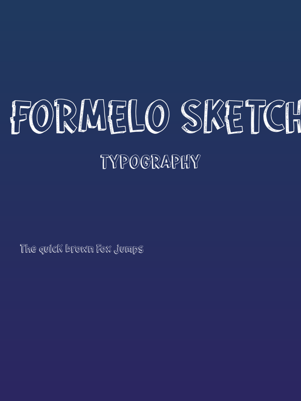 Formelo Sketchy Poster