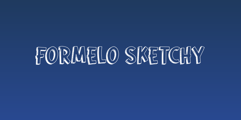 Formelo Sketchy Social Header