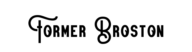Former Broston  Descarca Fonturi Gratis