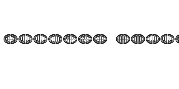 Formogram Ellipse Hollow Regular Logo