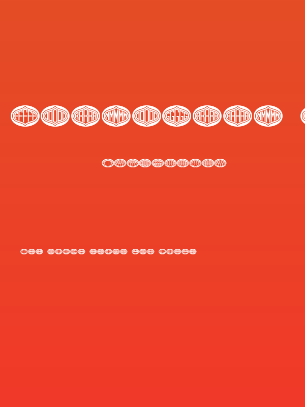 Formogram Ellipse Hollow Regular Poster