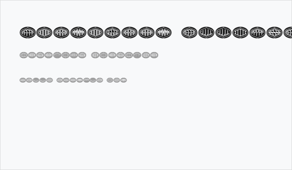 Formogram Ellipse Regular Business Card