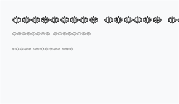 Formogram Hollow Regular Business Card