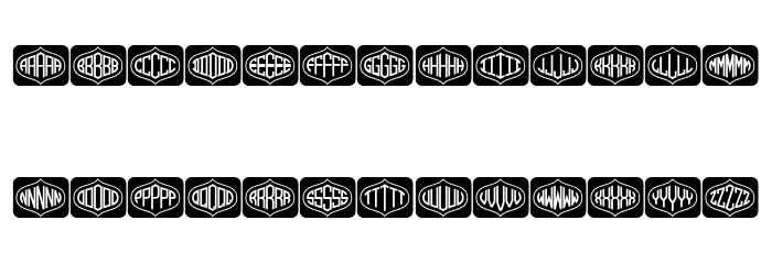 Formogram Squarish Regular Font OTHER CHARS