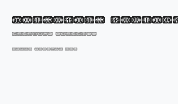 Formogram Squarish Regular Business Card