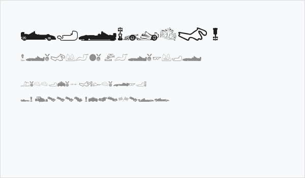 Formula 1 Business Card