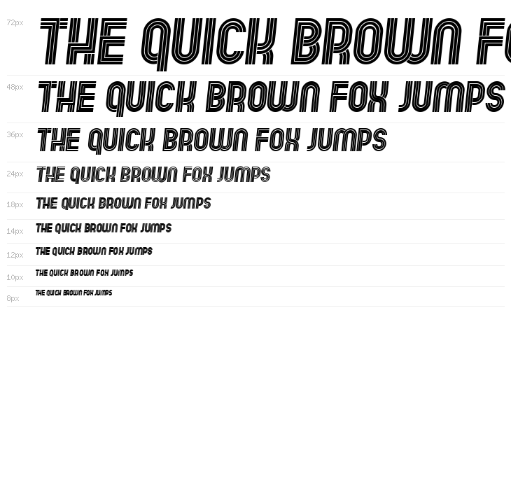 Formula Italic Waterfall