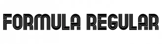 Formula Regular  تنزيل الخطوط