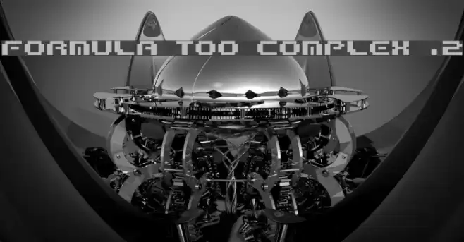 Formula too complex .2 Шрифта examples