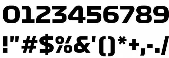 Formula1 Display Bold Bold Шрифта ДРУГИЕ символов