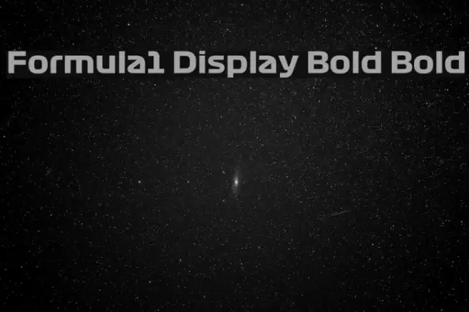 Formula1 Display Bold Bold Шрифта examples