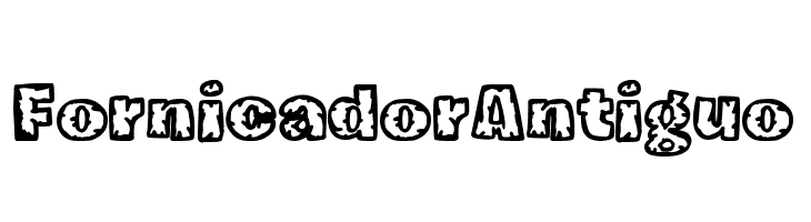 Fornicador Antiguo  Frei Schriftart Herunterladen