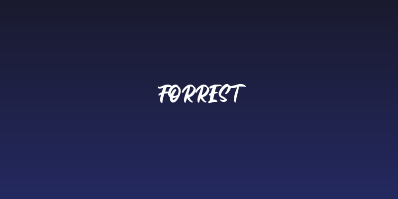 Forrest Social Header