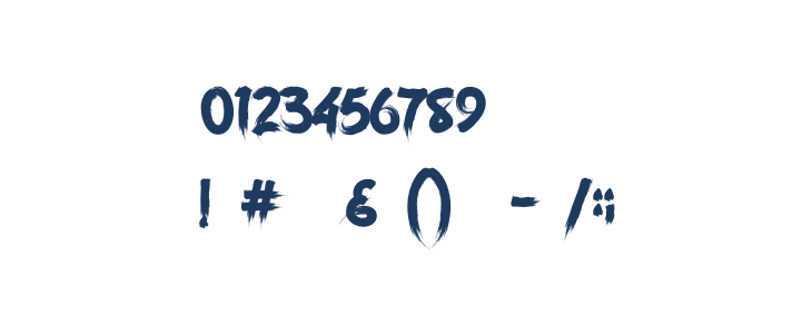 ForrestaPersonalUse-Regular Other Characters