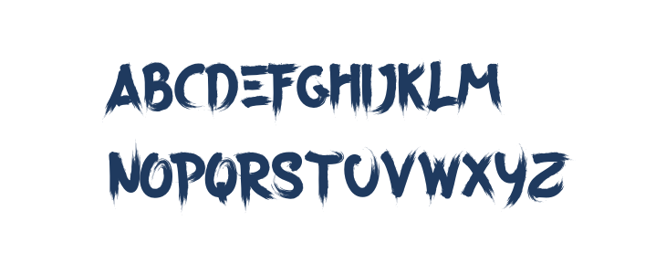 ForrestaPersonalUse-Regular Lowercase