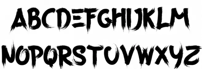 ForrestaPersonalUse-Regular Font Litere mici
