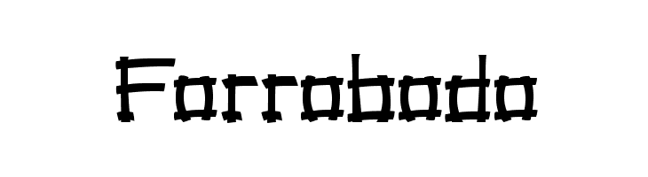 Forrobodo  免费字体下载