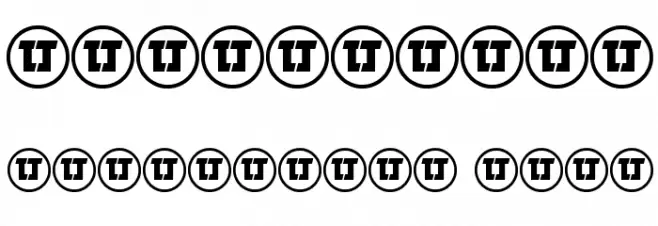 Forsaken Font OTHER CHARS