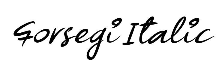 Forsegi Italic  Free Fonts Download
