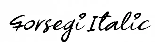 Forsegi Italic  baixar fontes gratis