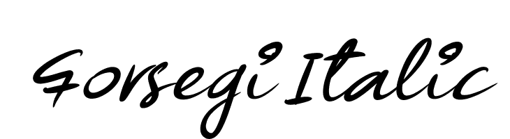 Forsegi Italic  font caratteri gratis