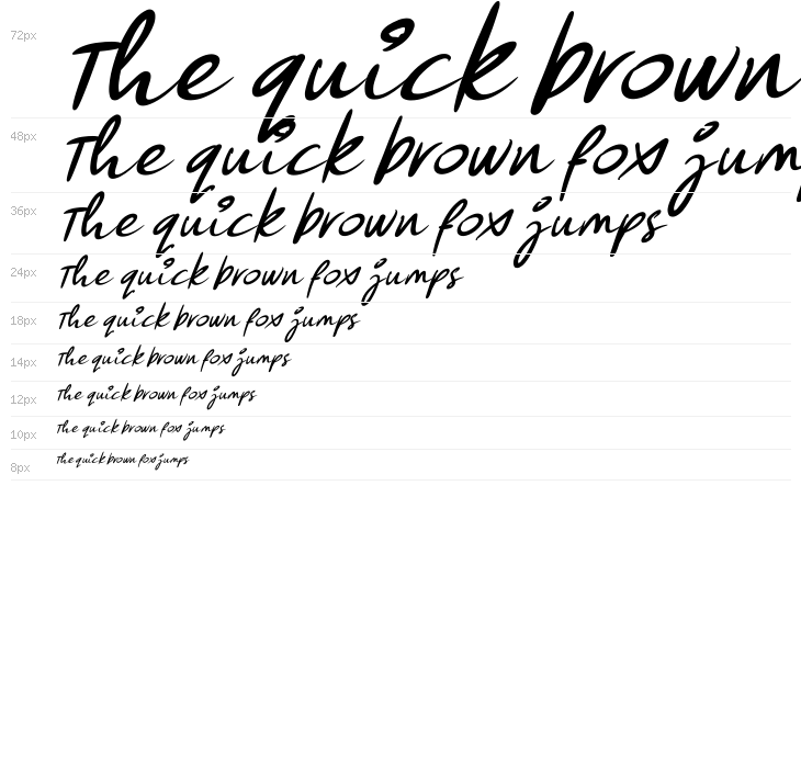 Forsegi Italic Waterfall