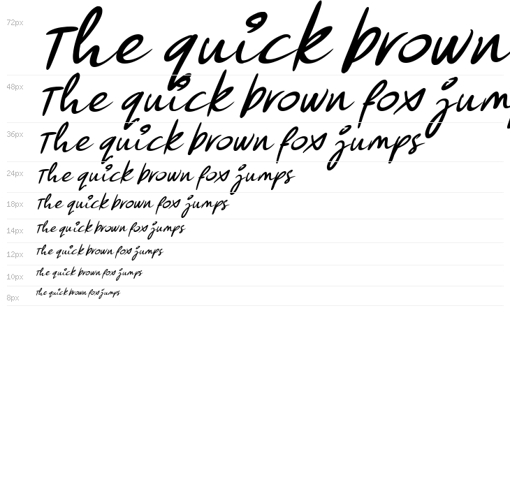 Forsegi Italic Waterfall