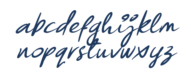 Forsegi Italic Lowercase