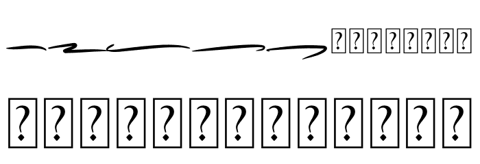 Forsegi Swash Font LOWERCASE