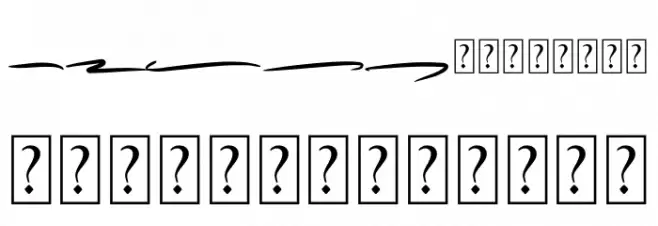 Forsegi Swash Caratteri MINUSCOLO