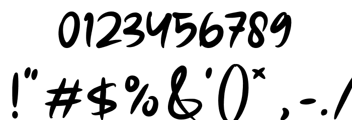 Forsegi Font OTHER CHARS
