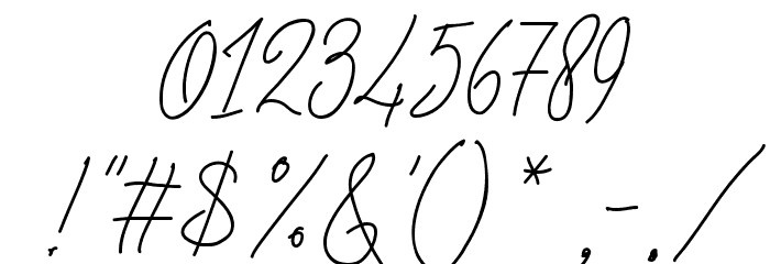 ForsythiaGarden Font OTHER CHARS
