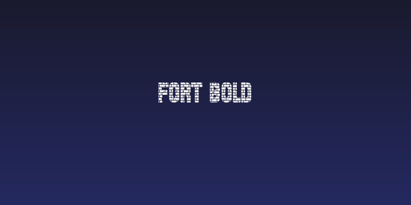Fort Bold Social Header