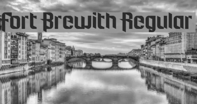 Fort Brewith Regular Font examples