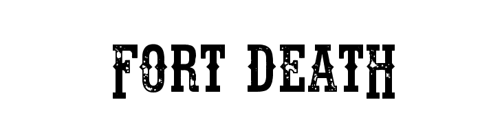 Fort Death  नि: शुल्क फ़ॉन्ट्स डाउनलोड