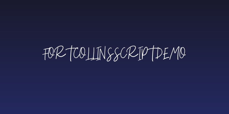 FortCollinsScriptDEMO Social Header