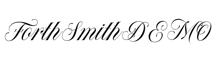 ForthSmithDEMO  font caratteri gratis