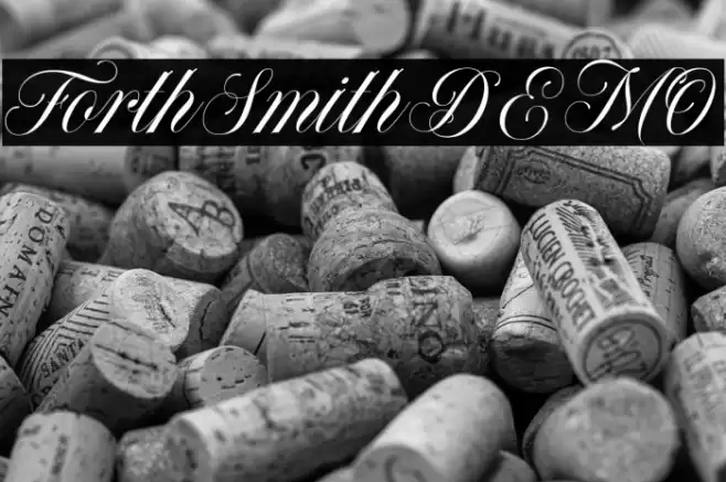 ForthSmithDEMO Font examples