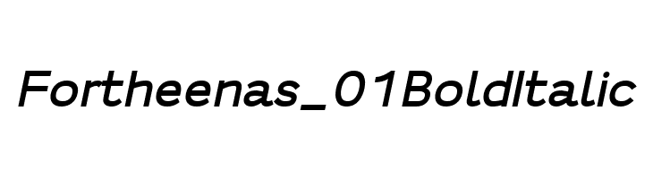 Fortheenas_01 Bold Italic Font