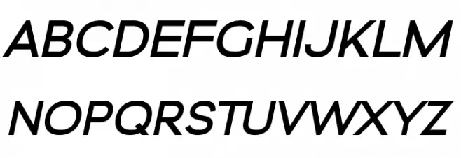 Fortheenas_01 Bold Italic Caratteri MAIUSCOLE