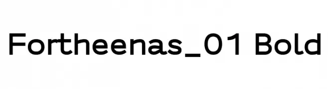 Fortheenas_01 Bold  baixar fontes gratis