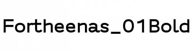 Fortheenas_01 Bold  baixar fontes gratis