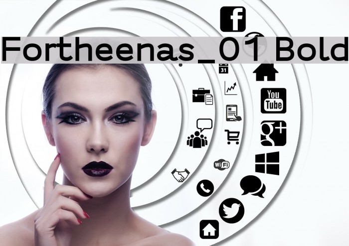 Fortheenas_01 Bold Font examples