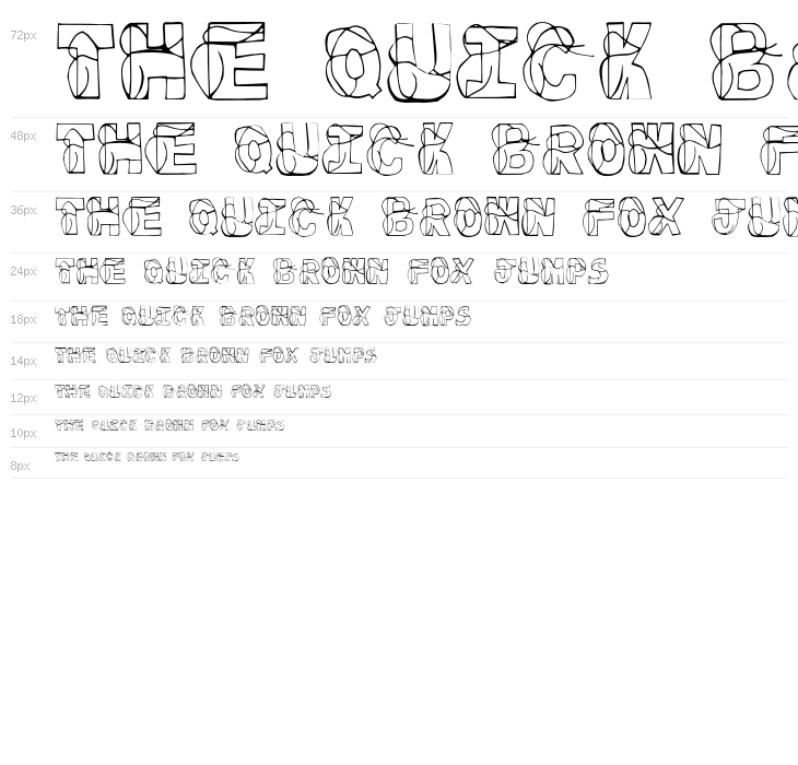 FortinFont-Regular Waterfall