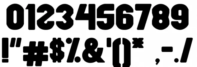 Fortman Font OTHER CHARS
