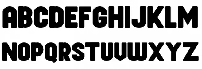 Fortman Шрифта ВЕРХНИЙ