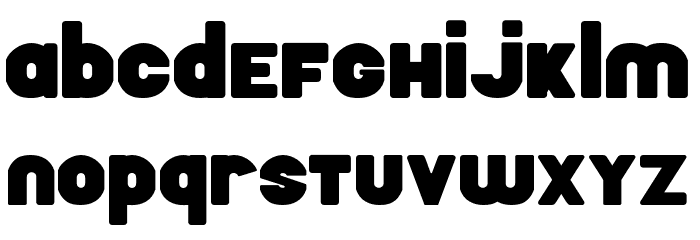 Fortman Font LOWERCASE