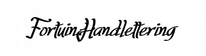 Fortuin Handlettering  नि: शुल्क फ़ॉन्ट्स डाउनलोड