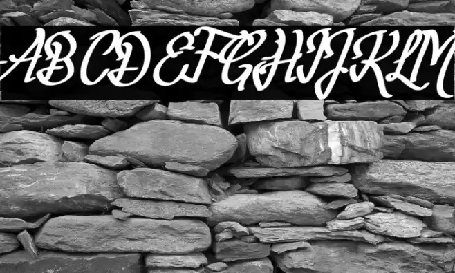 Fortuin Handlettering Font examples